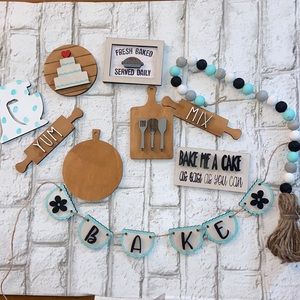 Rae Dunn Inspired Baking Tiered Tray Set